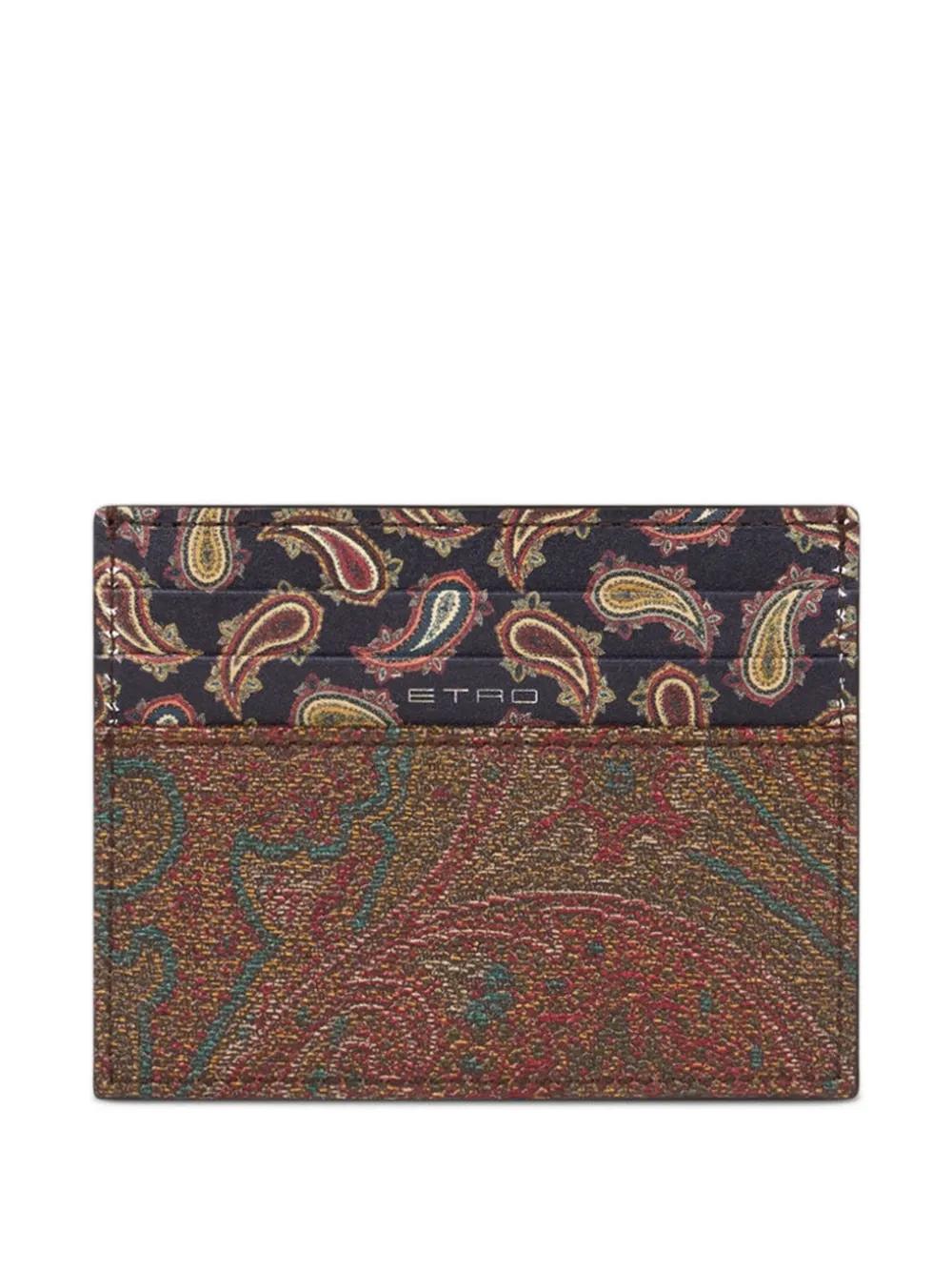 ETRO Paisley Mini Card Case - Banlieue91 -