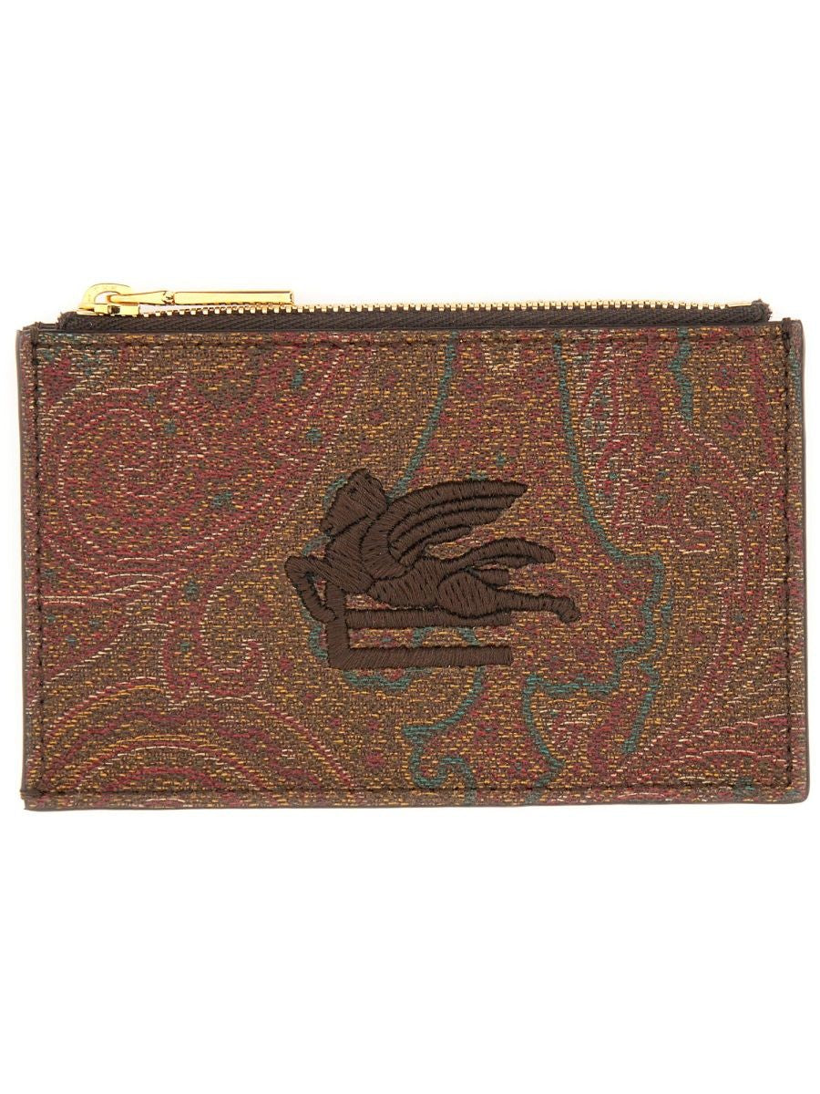 ETRO Mini Cotton-Polyester Wallet - Banlieue91 -