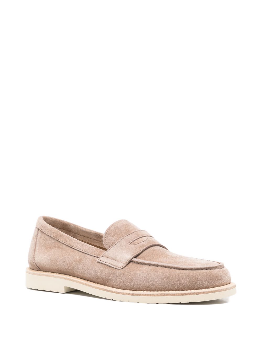 BRUNELLO CUCINELLI Men's Classic Leather Loafers - Banlieue91 -