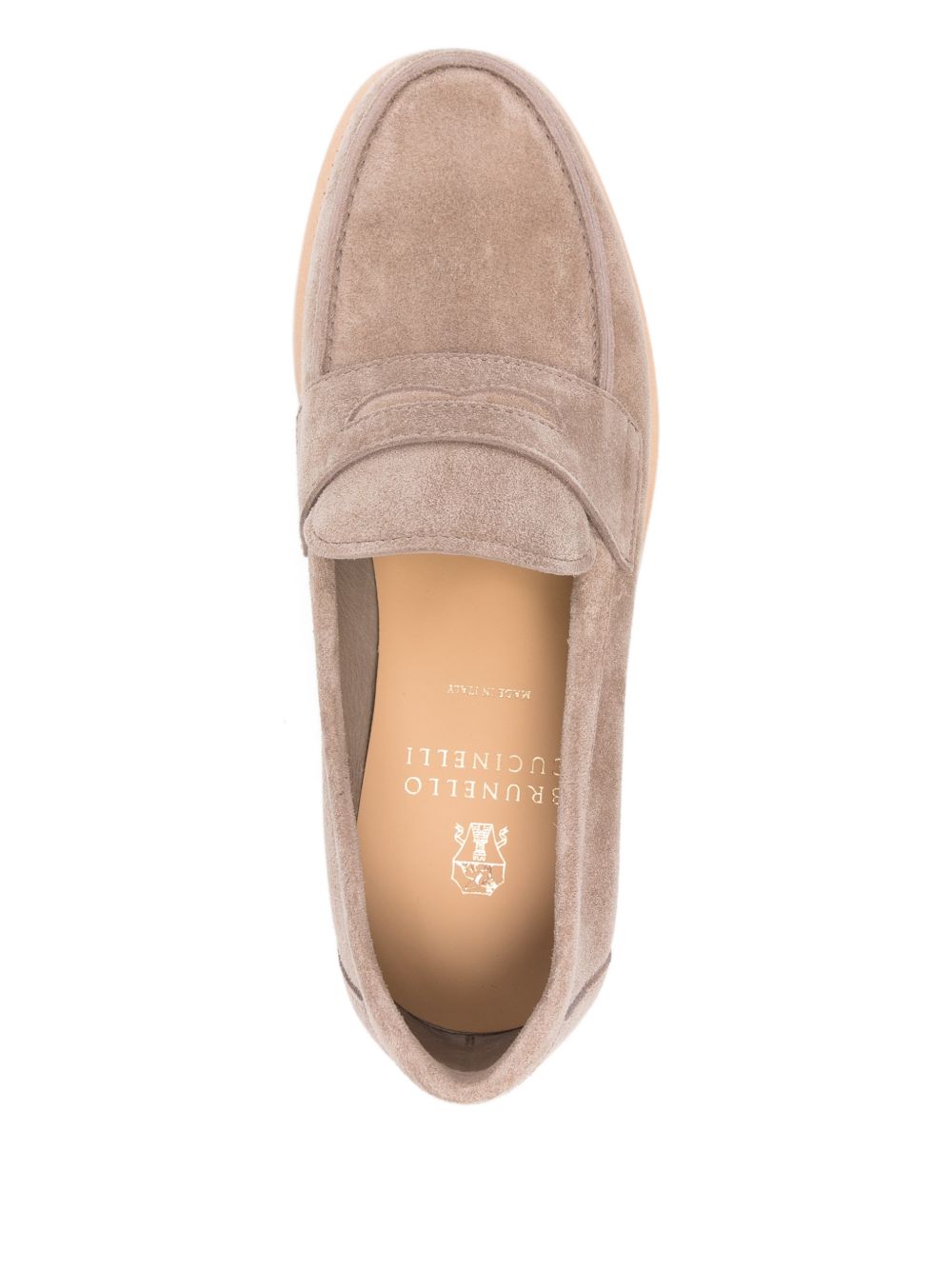 BRUNELLO CUCINELLI Men's Classic Leather Loafers - Banlieue91 -