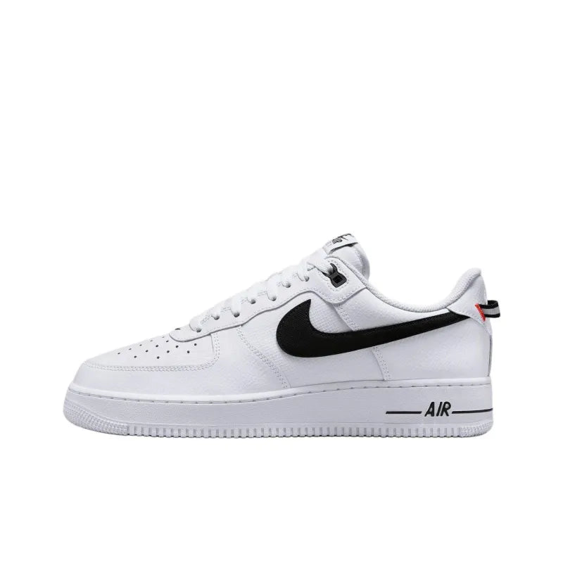 Nike Air Force 1 Low '07 LV8 White Black Bright Crimson - Banlieue91