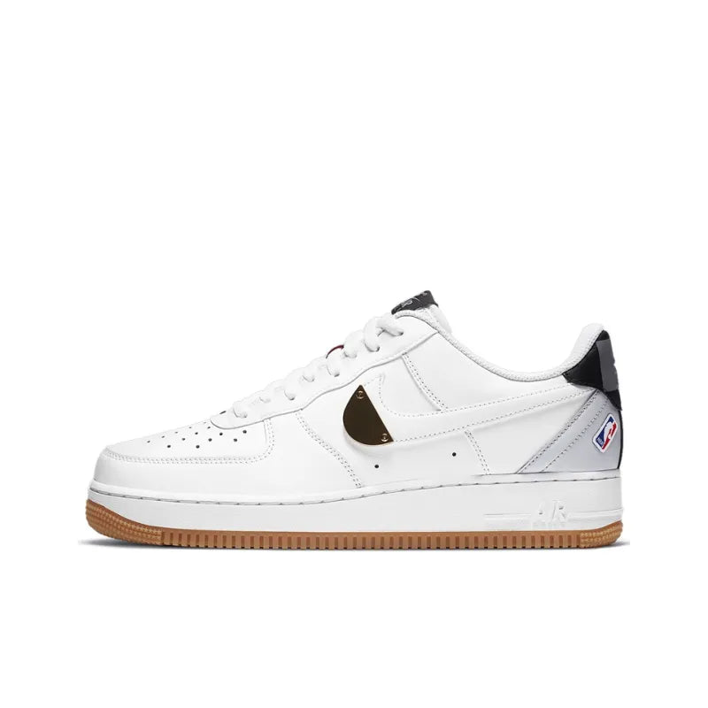 Nike Air Force 1 Low 'NBA White Grey Gum' - Banlieue91