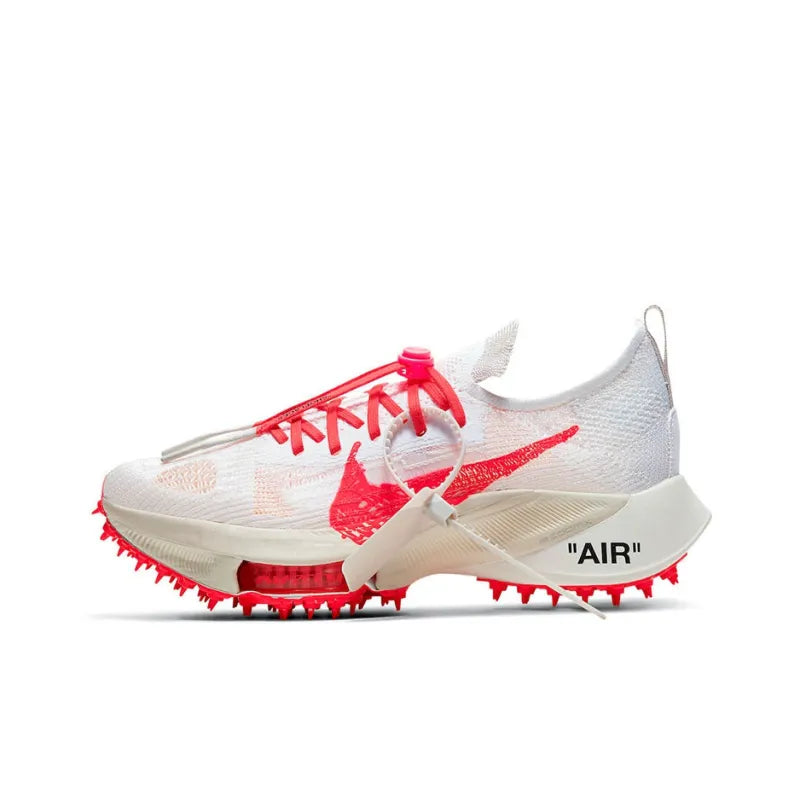 Nike Air Zoom Tempo Next% Flyknit Off White White Solar Red - Banlieue91