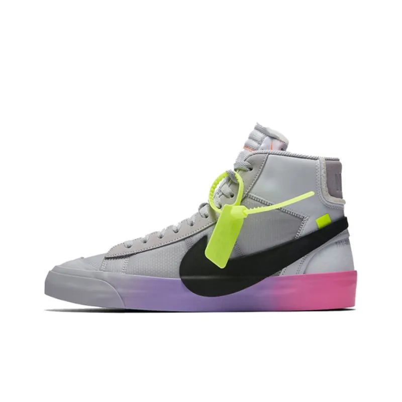 Nike Blazer Mid
Off-White Wolf Grey Serena Queen - Banlieue91