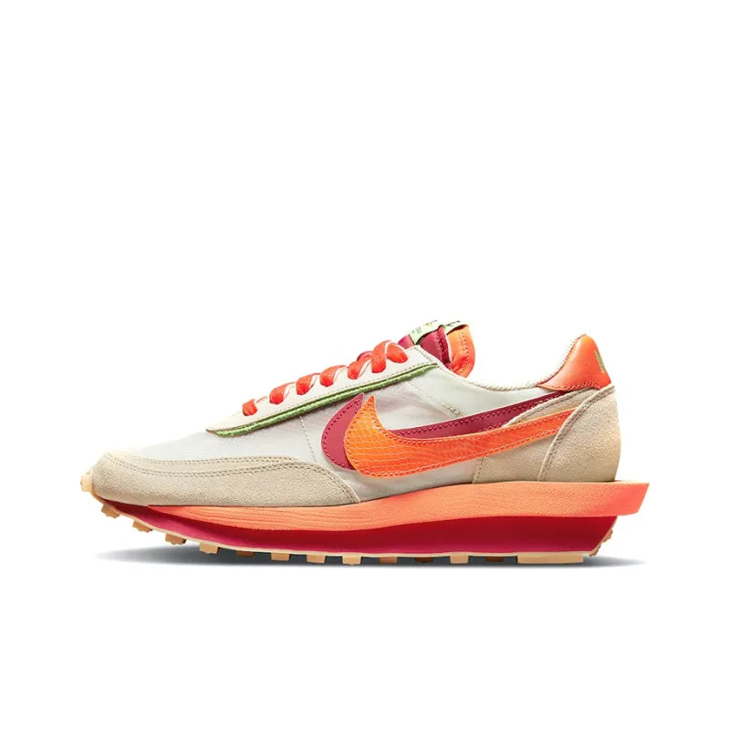 Nike Ld Waffle Sacai Clot Kiss Of Death Net Orange Blaze - Banlieue91