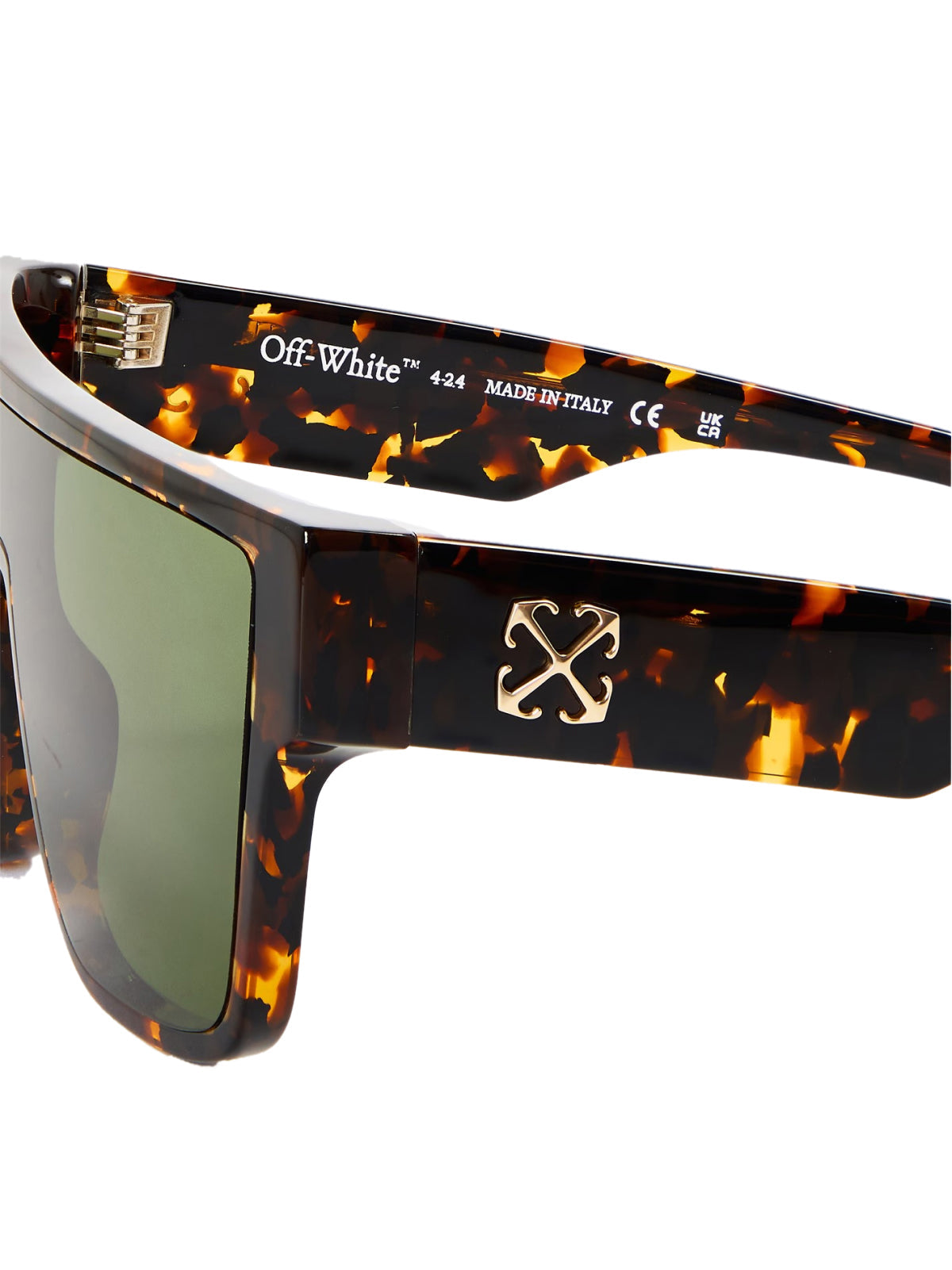 OFF-WHITE Syracuse Logo Sunglasses - 145 mm Arm, 132 mm Lens - Banlieue91 -