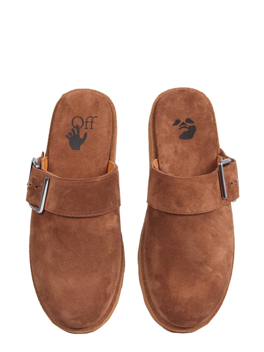 OFF-WHITE Comfort Slippers with Rubber Sole - 3 cm Height - Banlieue91 -