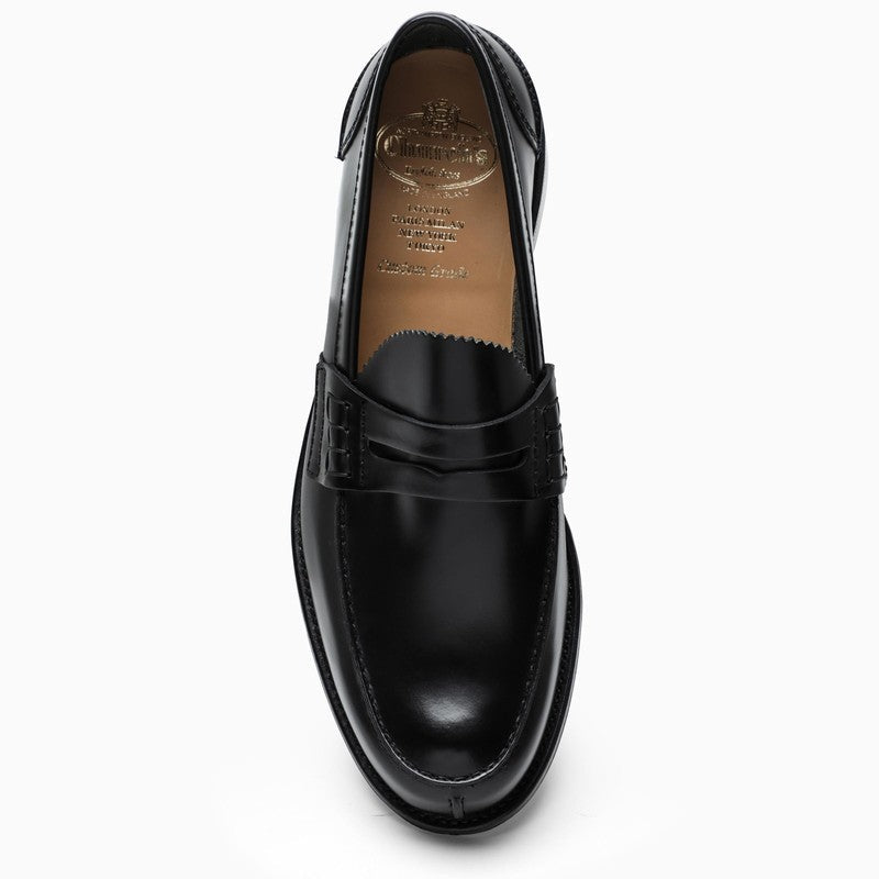 CHURCH'S Classic Shiny Leather Pembrey Loafers - Men's Footwear - Banlieue91 -