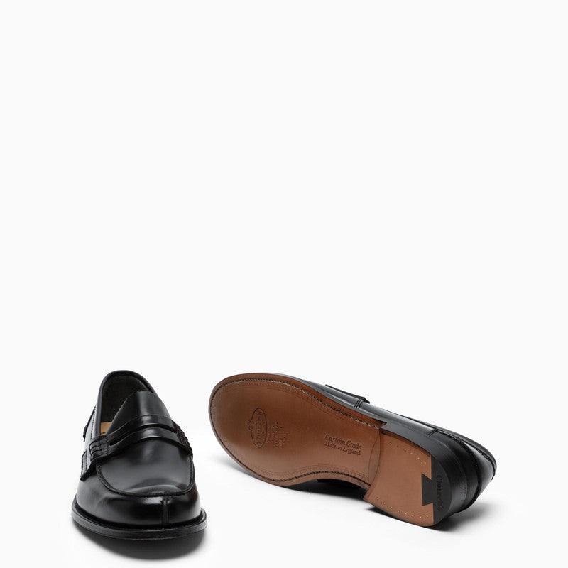 CHURCH'S Classic Shiny Leather Pembrey Loafers - Men's Footwear - Banlieue91 -