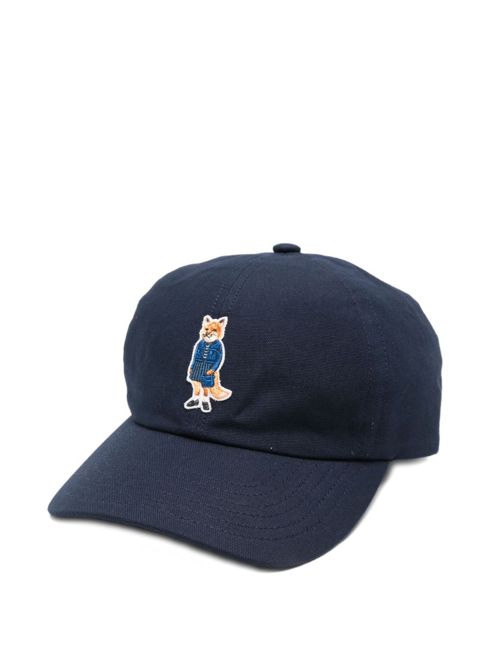 MAISON KITSUNÉ Dressed Fox Cotton Baseball Cap - Banlieue91 -