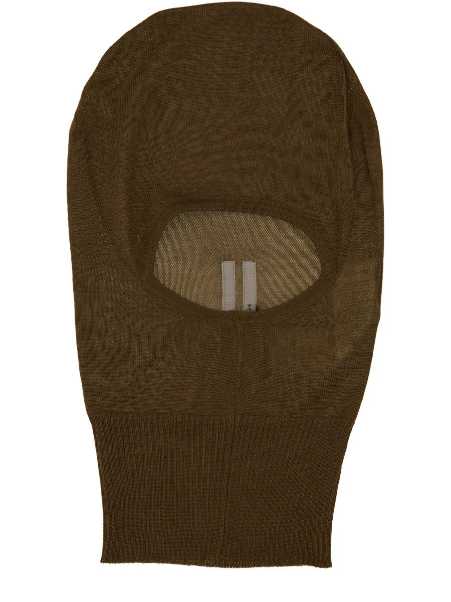 RICK OWENS Cashmere Knit Balaclava for Men - Banlieue91 -