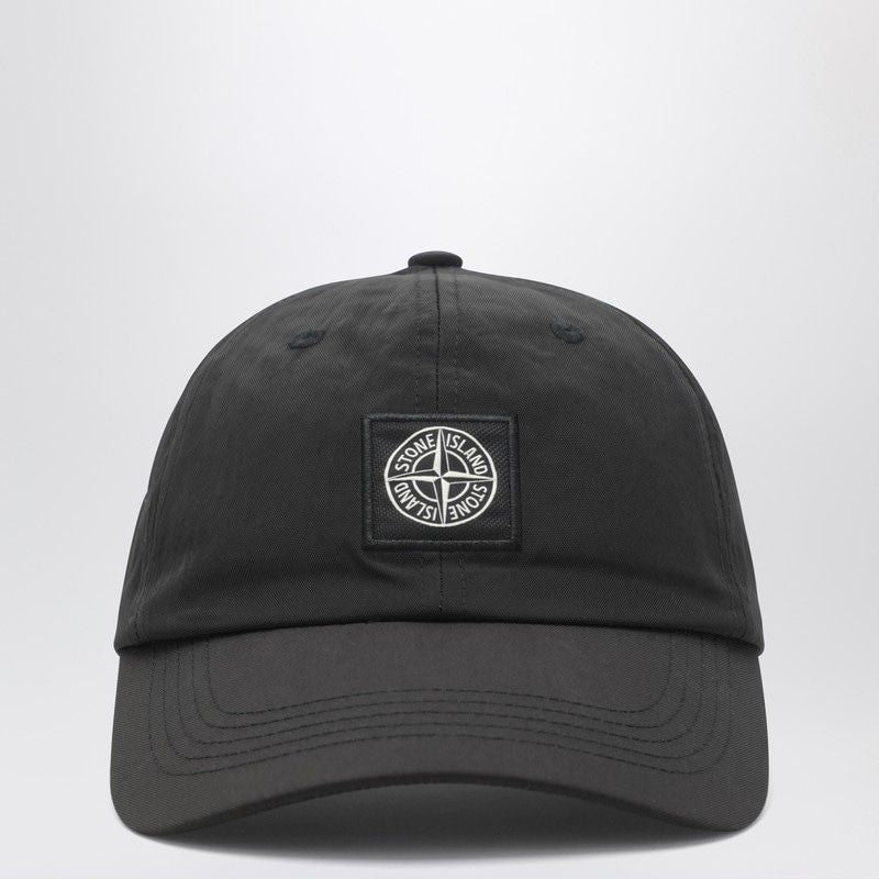 STONE ISLAND Nylon Baseball Cap with Logo - Banlieue91 -