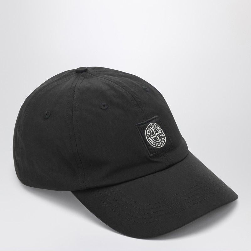 STONE ISLAND Nylon Baseball Cap with Logo - Banlieue91 -
