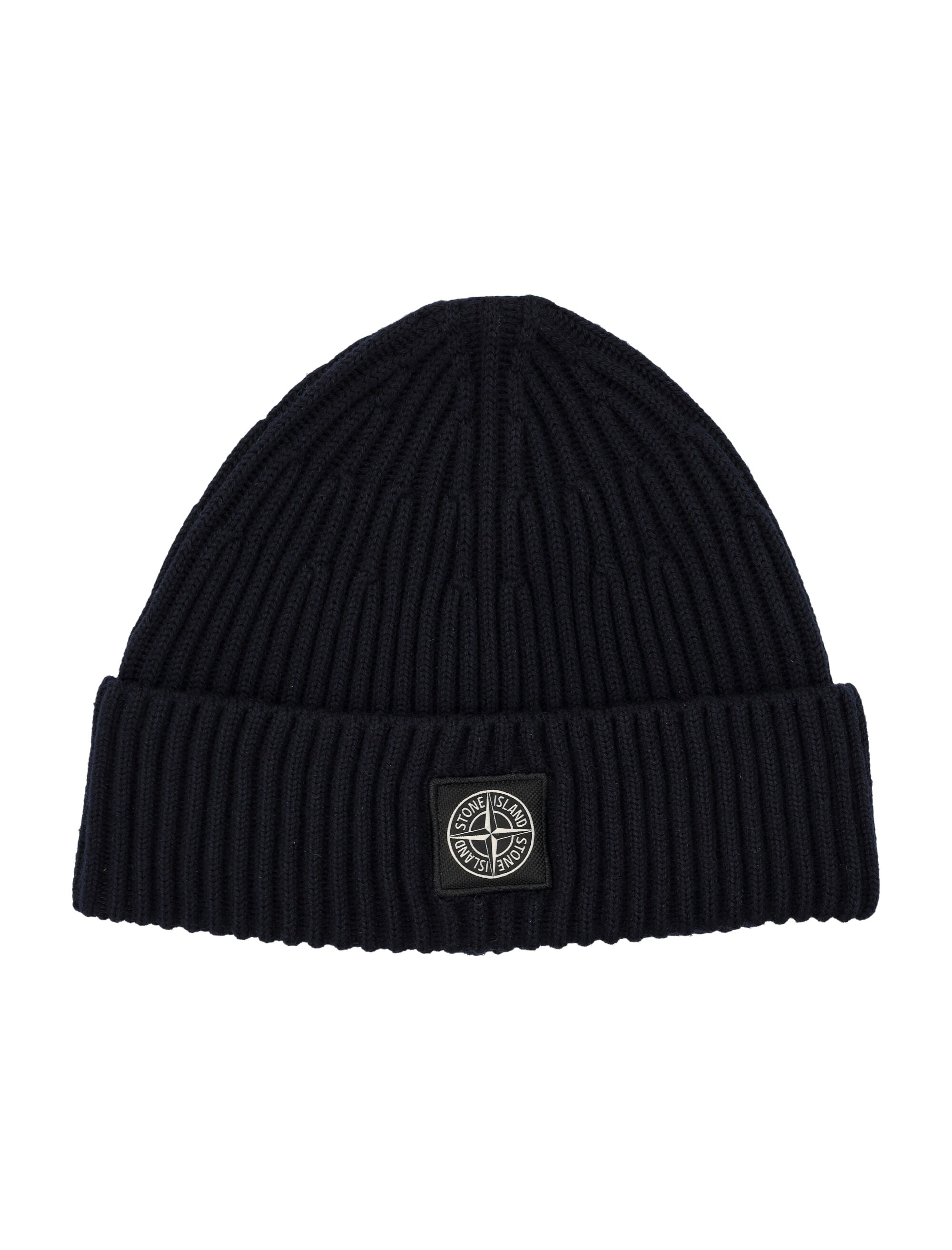 STONE ISLAND Ribbed Wool Beanie for Men - Banlieue91 -