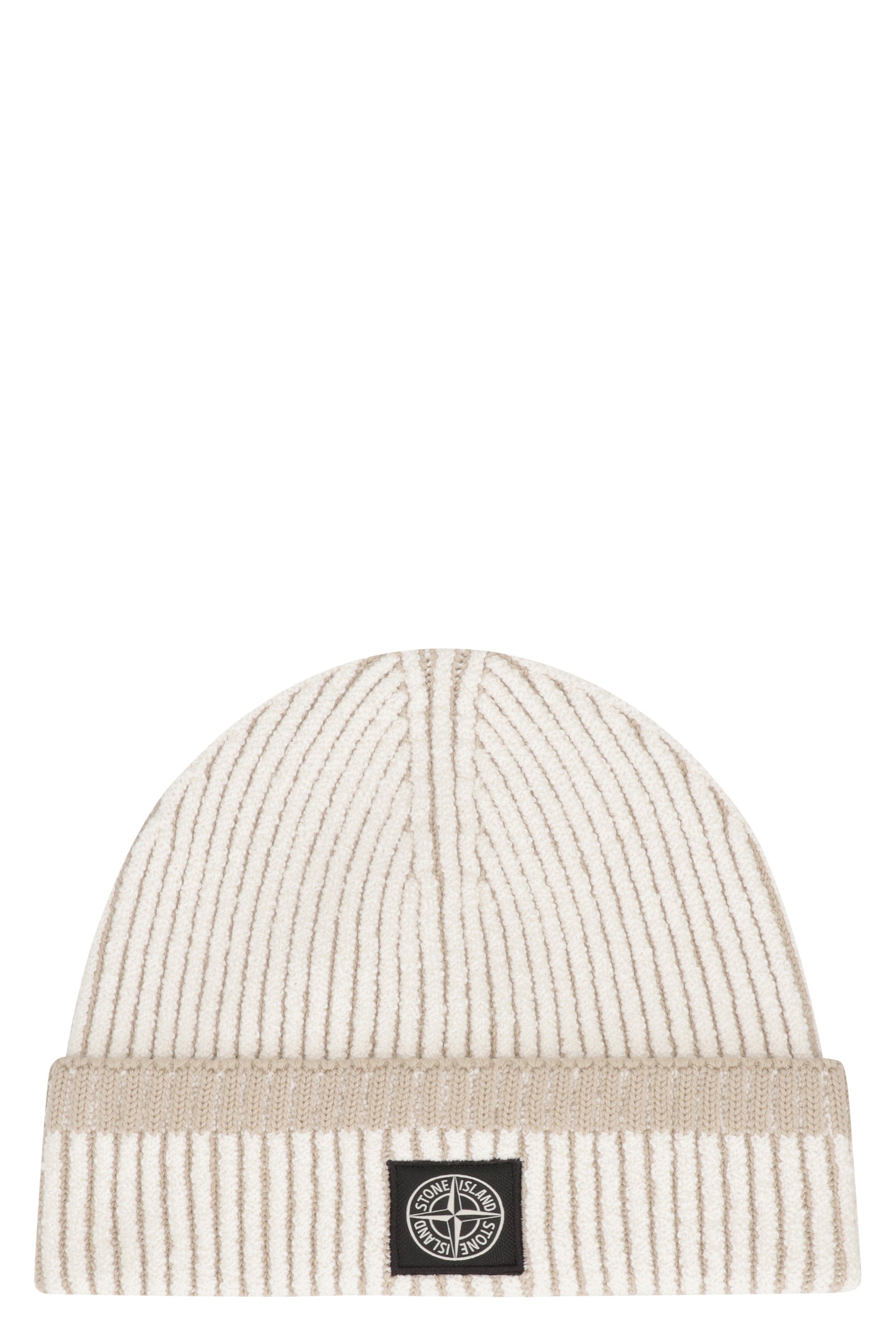 STONE ISLAND Ribbed Knit Hat - Men's - Banlieue91 -