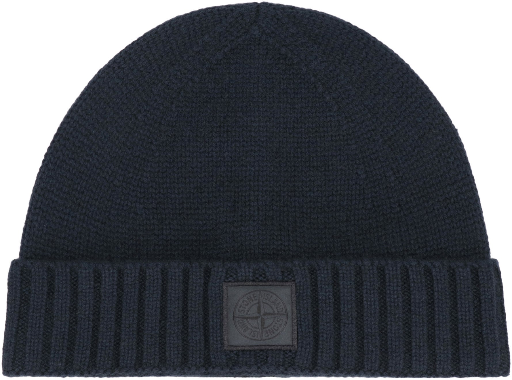 STONE ISLAND Cashmere Hat with Ribbed Cuff - Banlieue91 -