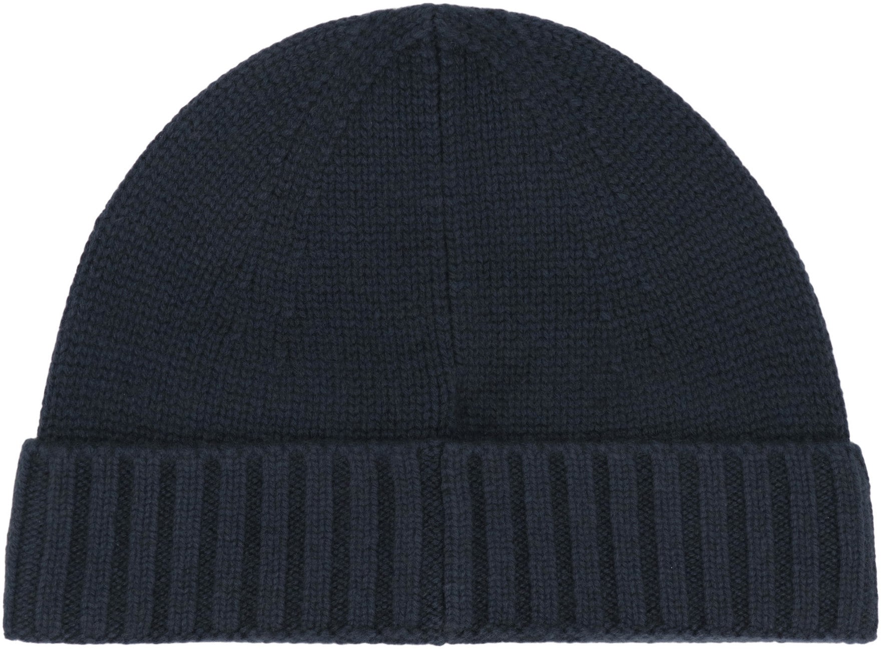 STONE ISLAND Cashmere Hat with Ribbed Cuff - Banlieue91 -