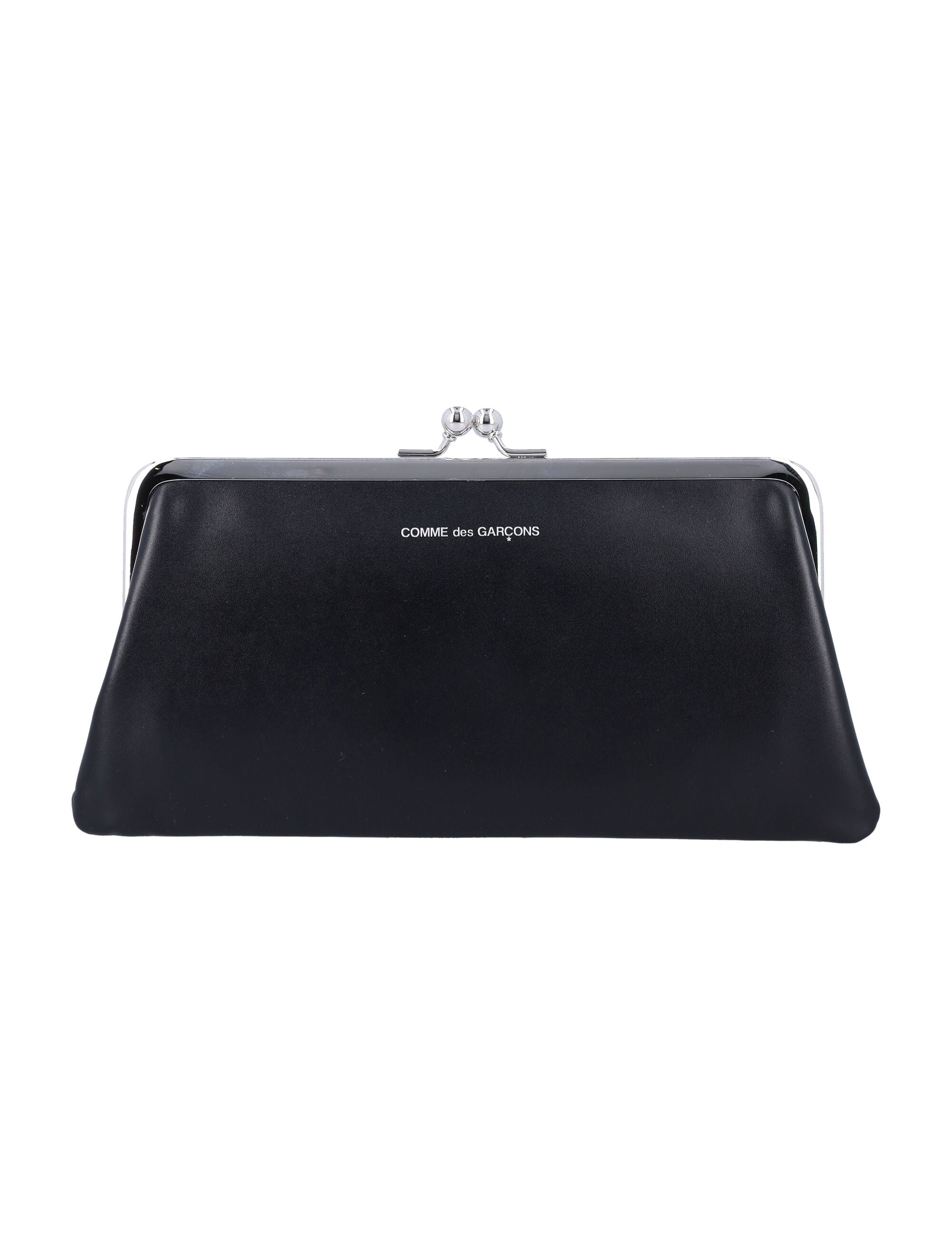 COMME DES GARÇONS WALLET Mini Kiss-Clasp Leather Purse - Banlieue91 -