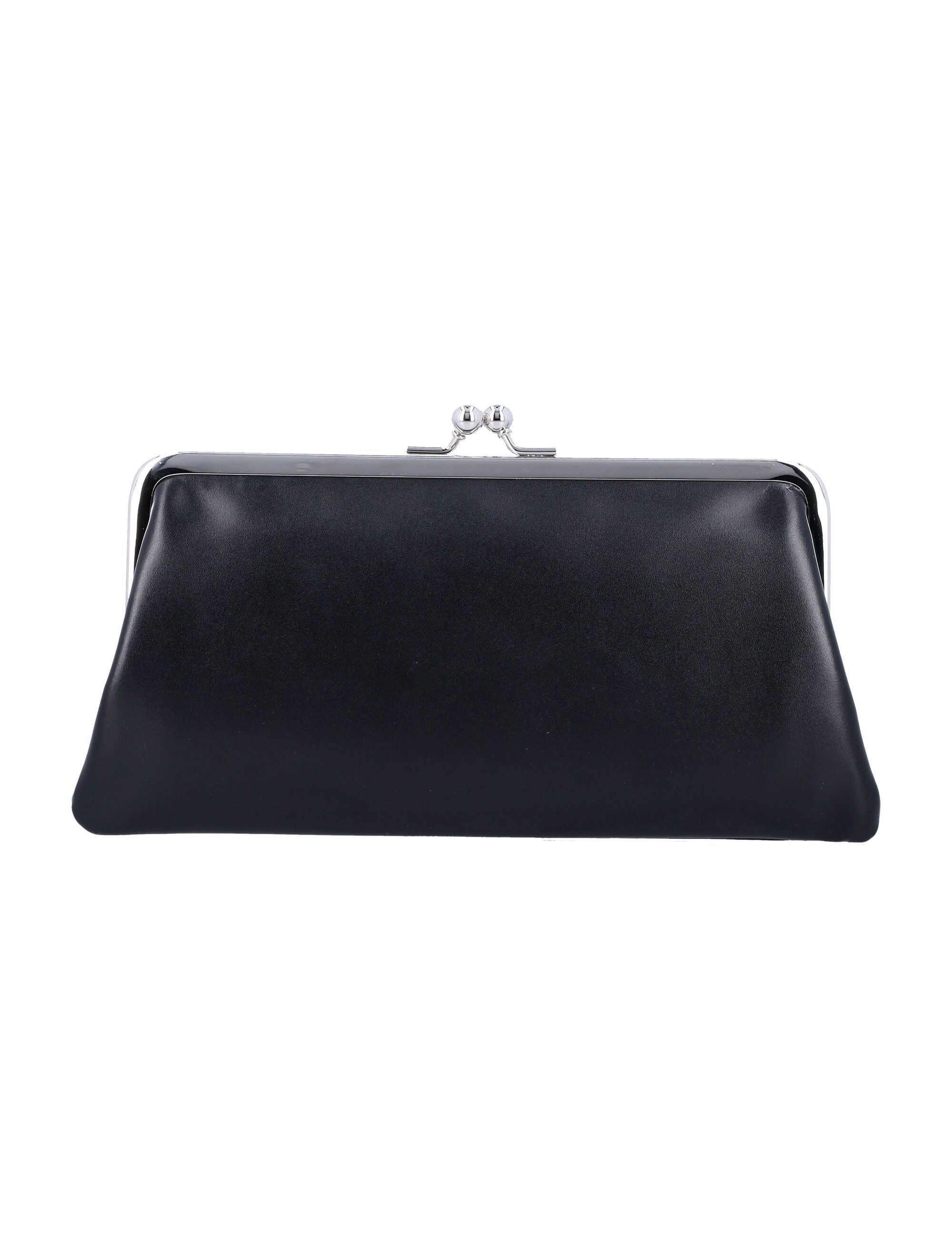 COMME DES GARÇONS WALLET Mini Kiss-Clasp Leather Purse - Banlieue91 -