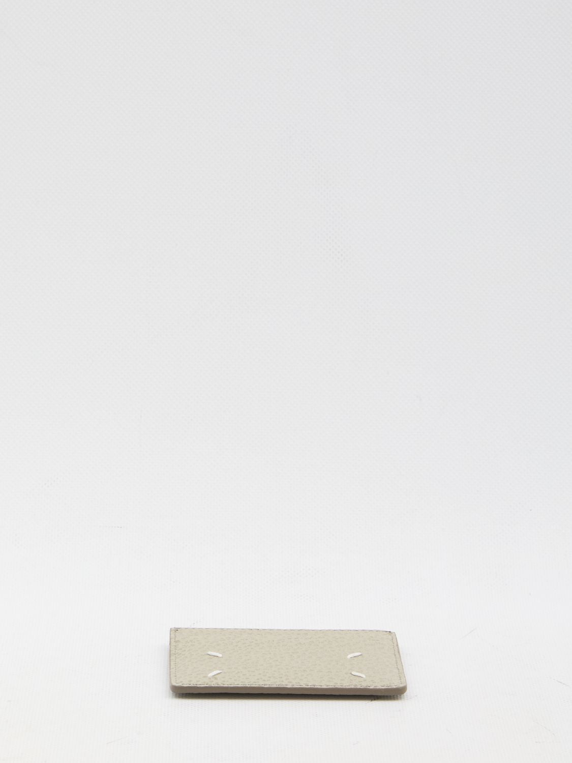 MAISON MARGIELA Grained Leather Mini Cardholder with Four Seams - Banlieue91 -