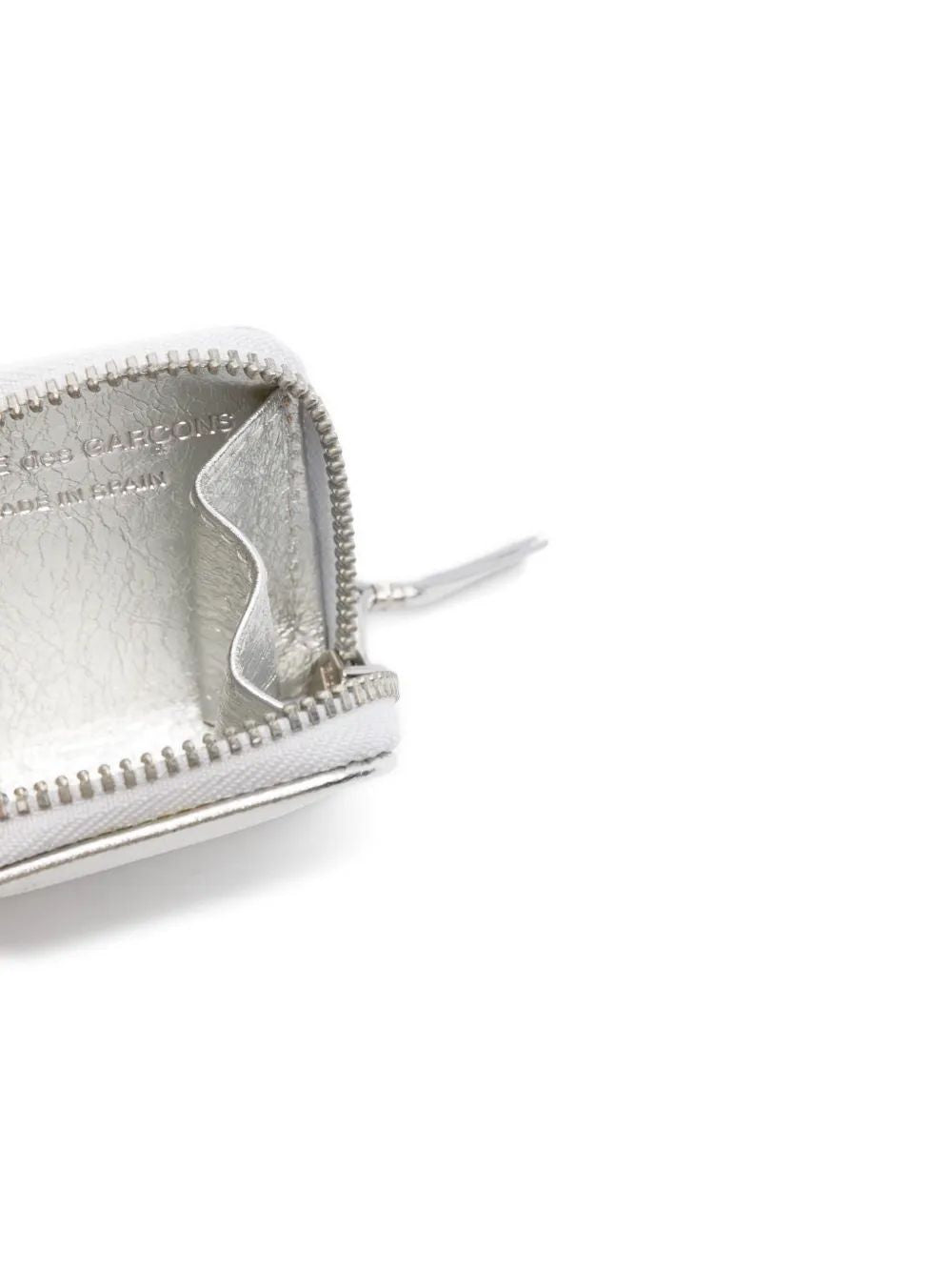 COMME DES GARÇONS PLAY Mini Wallet with Gold Line Detail - Banlieue91 -