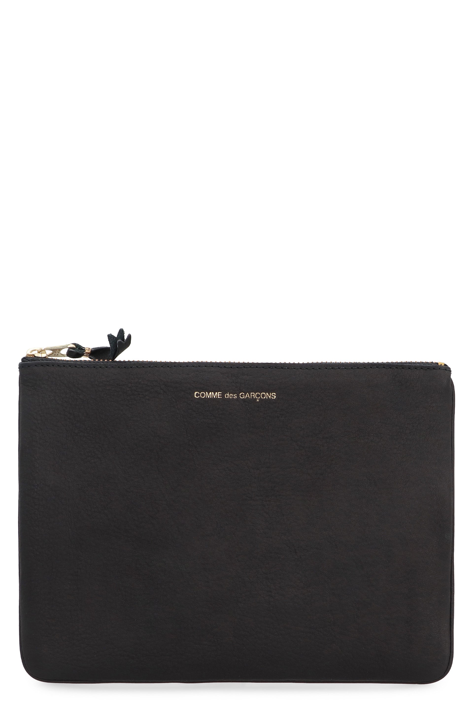 COMME DES GARÇONS WALLET Textured Leather Mini Pouch Handbag - Banlieue91 -