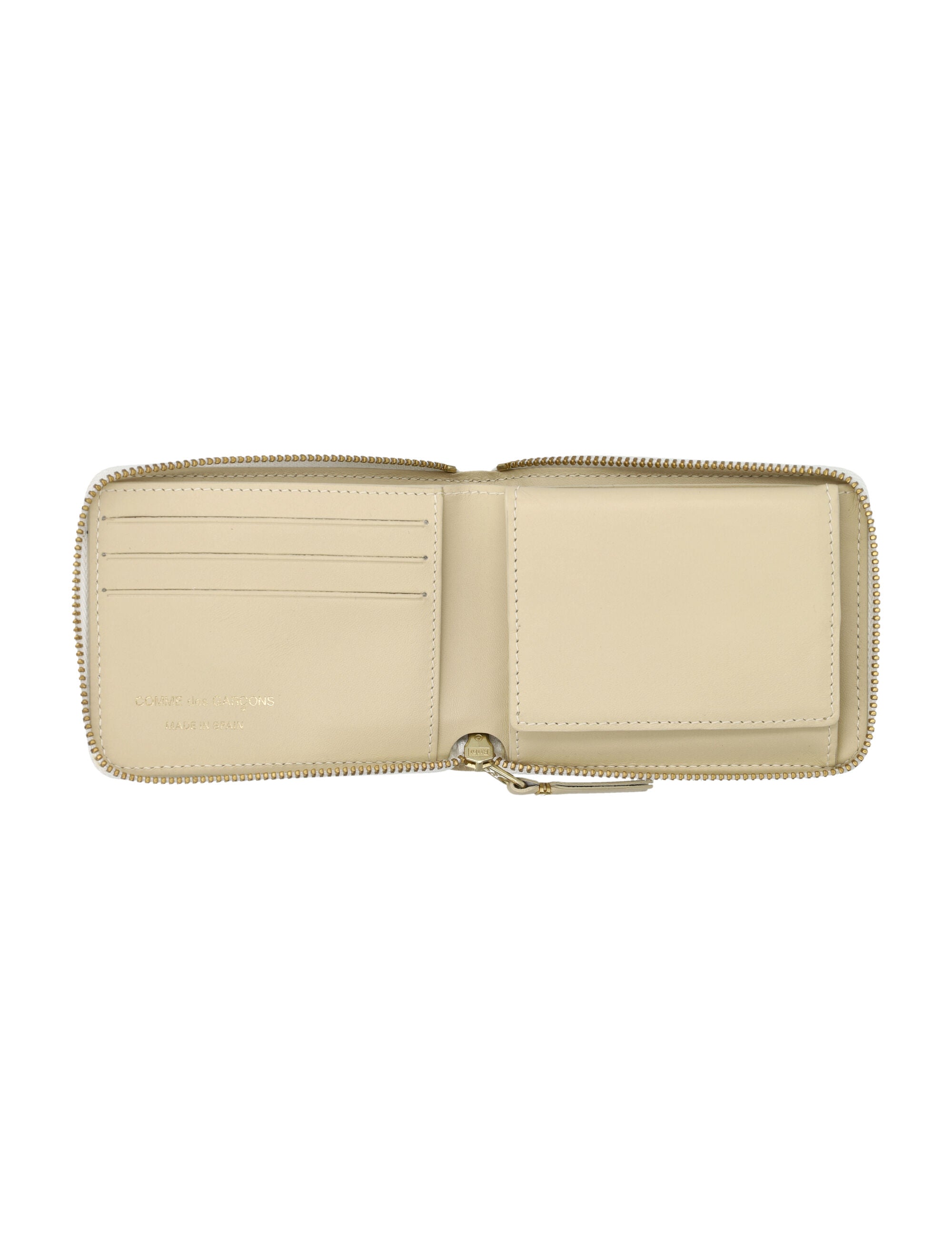 COMME DES GARÇONS WALLET Mini Zip Around Leather Wallet - Banlieue91 -