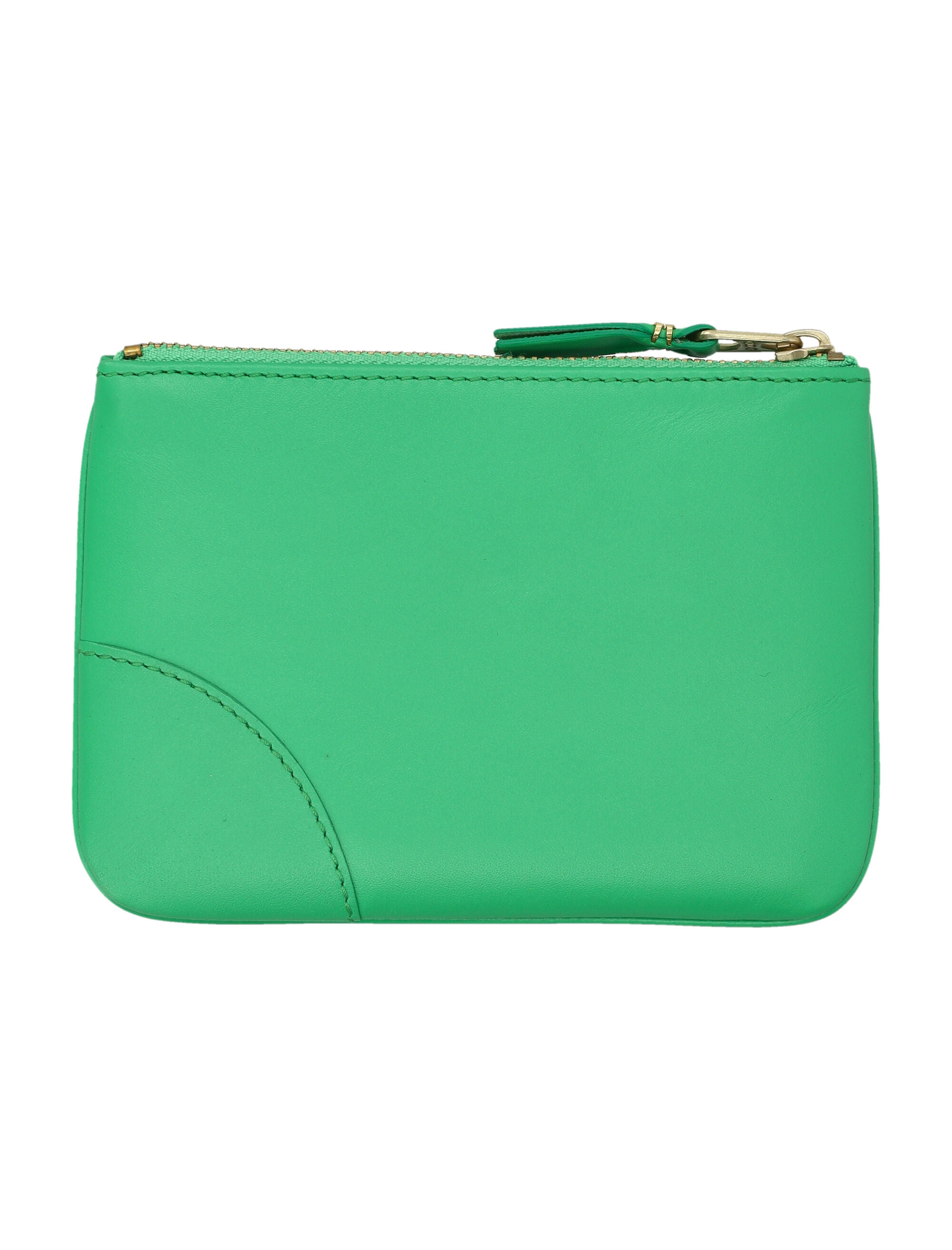 COMME DES GARÇONS WALLET Mini Leather Zip Pouch Handbag - Banlieue91 -