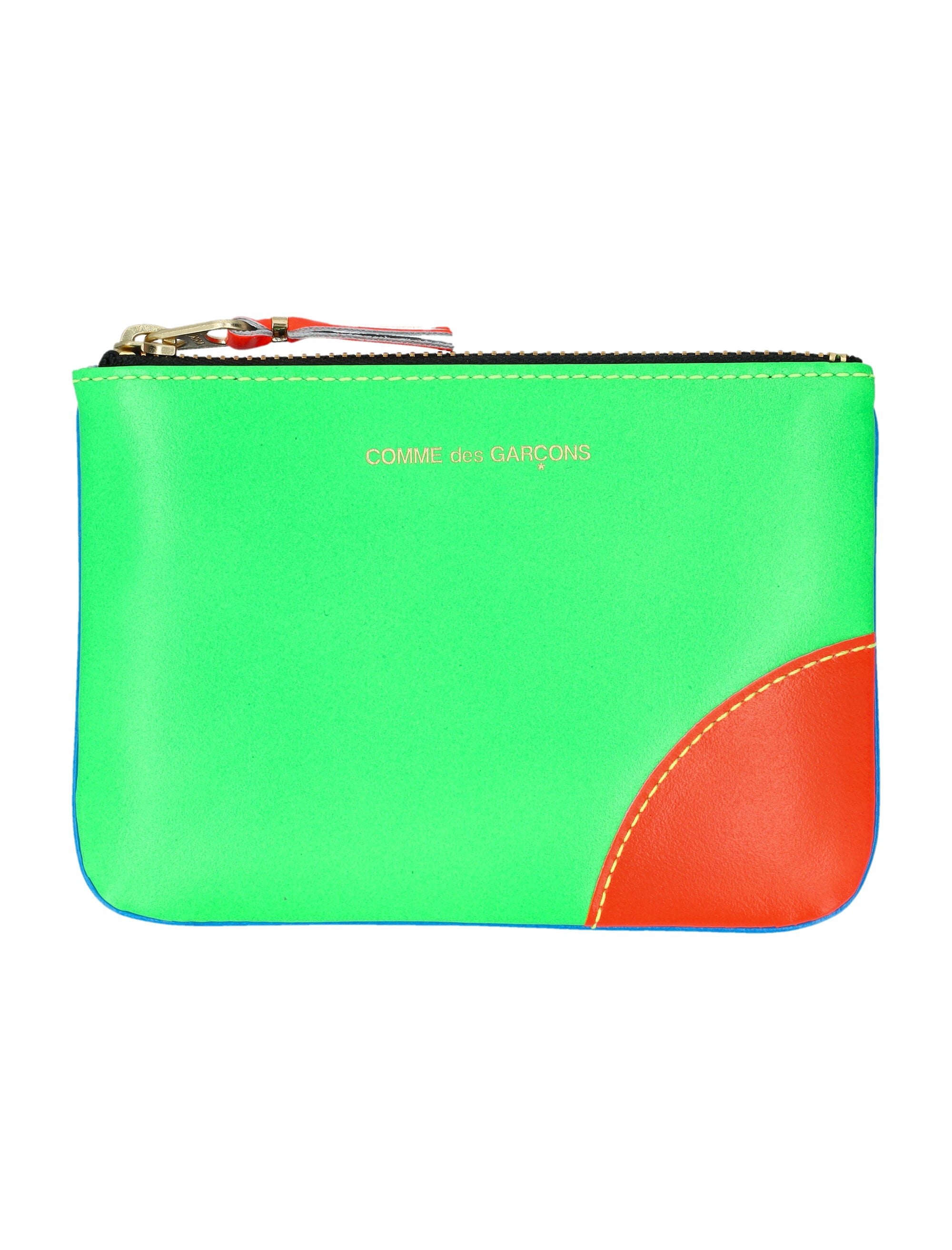 COMME DES GARÇONS WALLET Mini Zip Fastening Color Block Wallet - Banlieue91 -