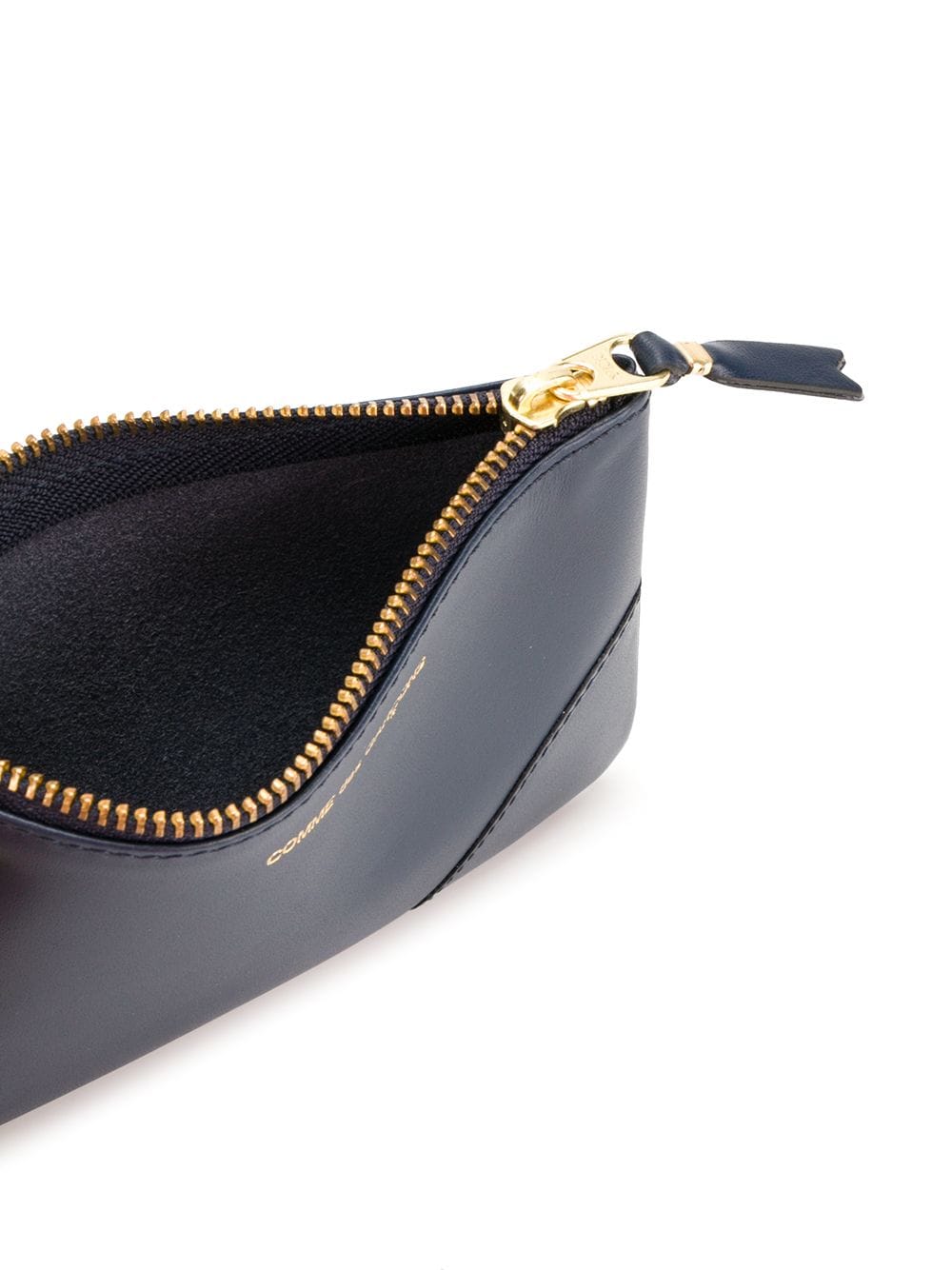 COMME DES GARÇONS WALLET Mini Leather Pouch Handbag with Logo Detail - Banlieue91 -