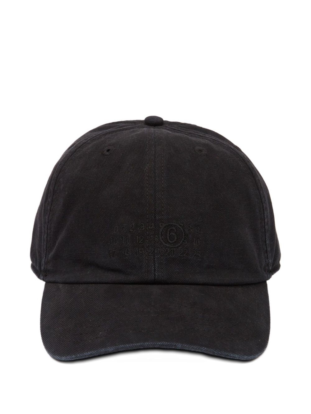 MM6 MAISON MARGIELA Classic Cotton Baseball Cap for Men - Banlieue91 -