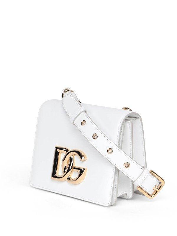 Dolce & Gabbana Calfskin 3.5 Crossbody Bag Black - Banlieue91