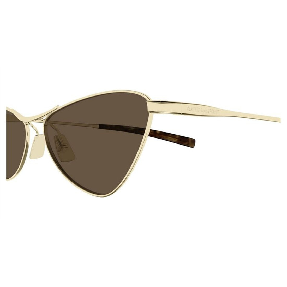 SAINT LAURENT Sophisticated Metal Sunglasses for Women - Banlieue91 -