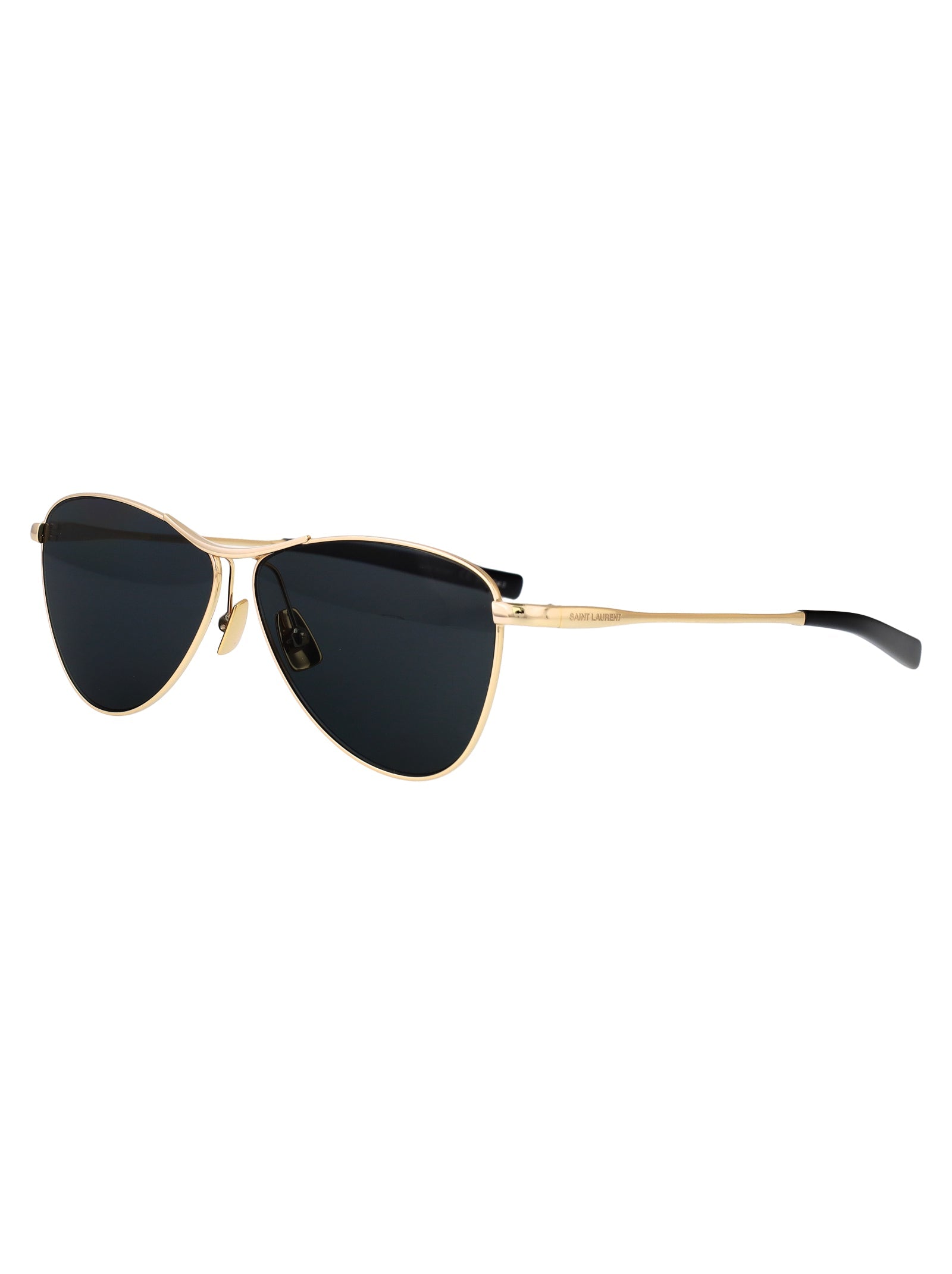SAINT LAURENT Vesper 003 Glamorous Metal Sunglasses - Banlieue91 -