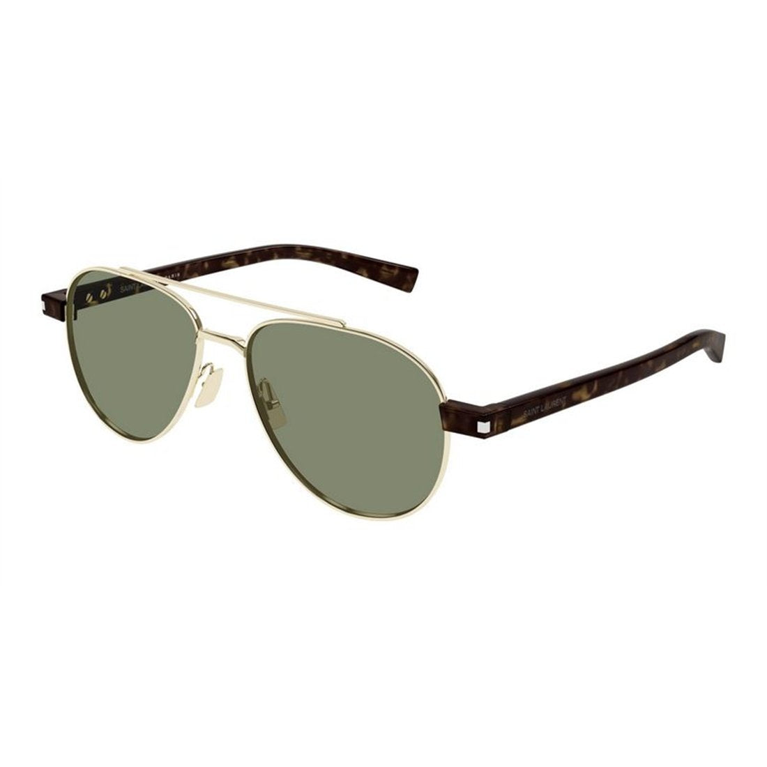 SAINT LAURENT Sleek Metal Frame Sunglasses for Men - Banlieue91 -
