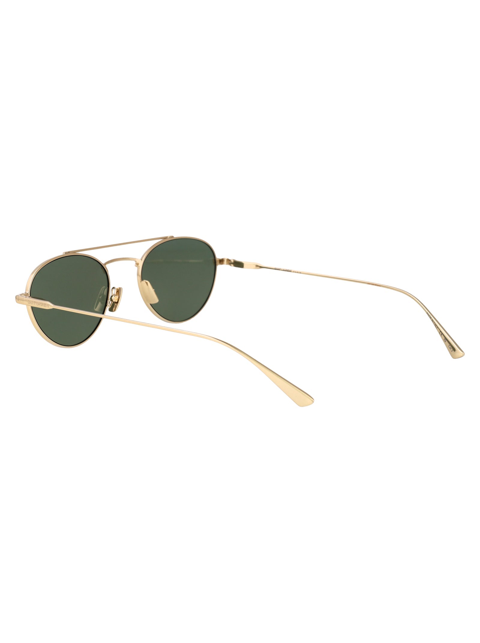SAINT LAURENT Chic Metal Frame Sunglasses for Women - Banlieue91 -