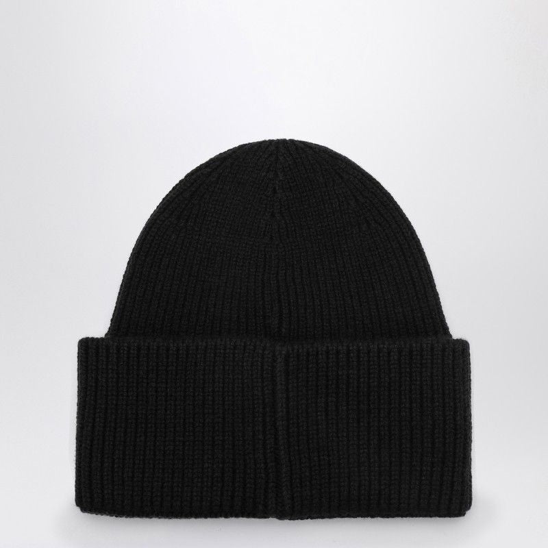 DESTIN Wool and Cashmere Beanie with Ribbed Weave and Turned-Up Hem - Banlieue91 -