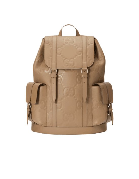 Gucci Jumbo GG Backpack Taupe - Banlieue91