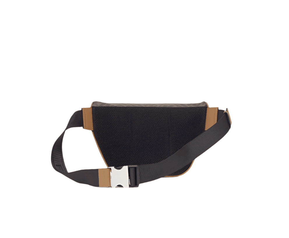 Fendi logo-print leather belt bag - Banlieue91