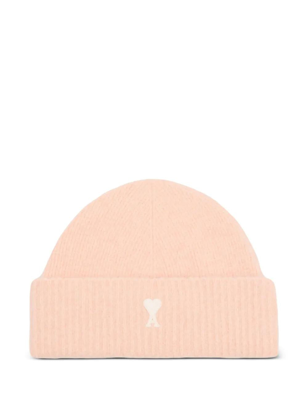 AMI PARIS Heart Logo Beanie - Banlieue91 -