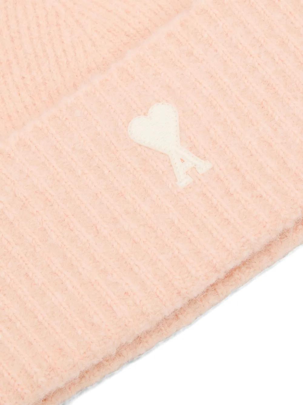 AMI PARIS Heart Logo Beanie - Banlieue91 -