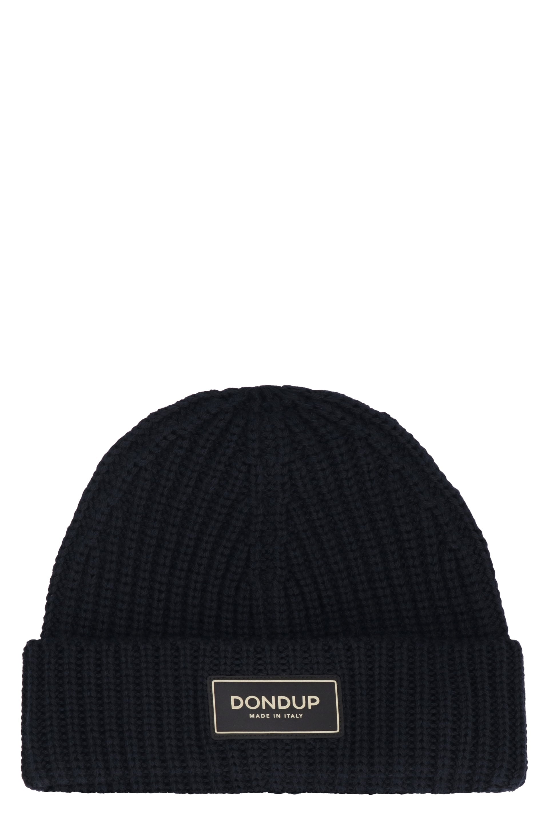 DONDUP Ribbed Knit Beanie with Turn Up Brim - Banlieue91 -