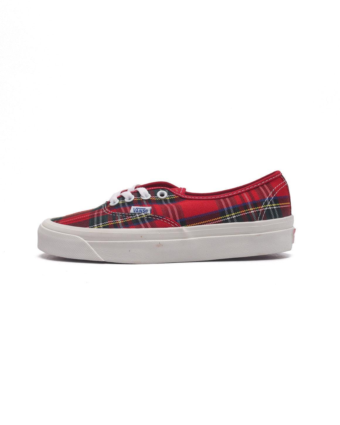 Vans X Pendleton Authentic 44 DX Anaheim Factory Red Tartan - Banlieue91