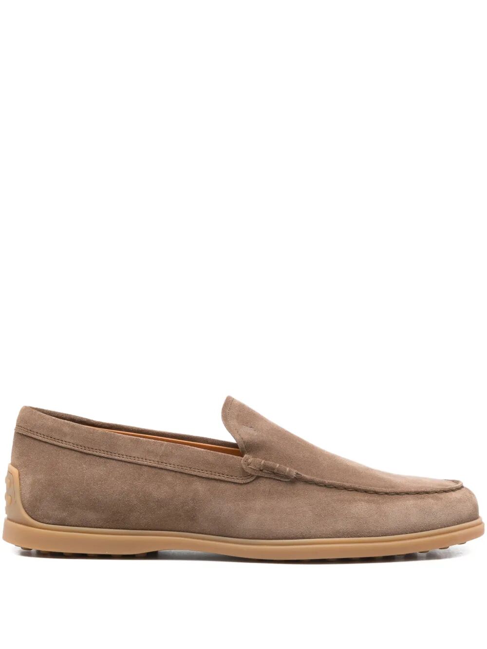 TOD'S Suede Loafers with Rubber Sole for Men - Banlieue91 -