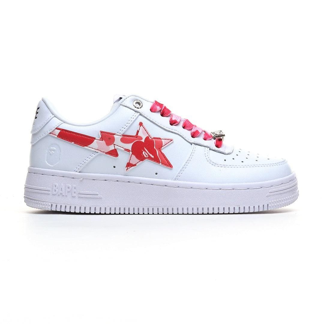 A Bathing Ape Bape Sta Low ABC 'Camo White Pink' | Banlieue91