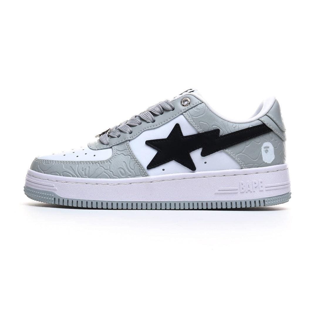 A Bathing Ape Bape Sta Low 'Grey Black' | Banlieue91