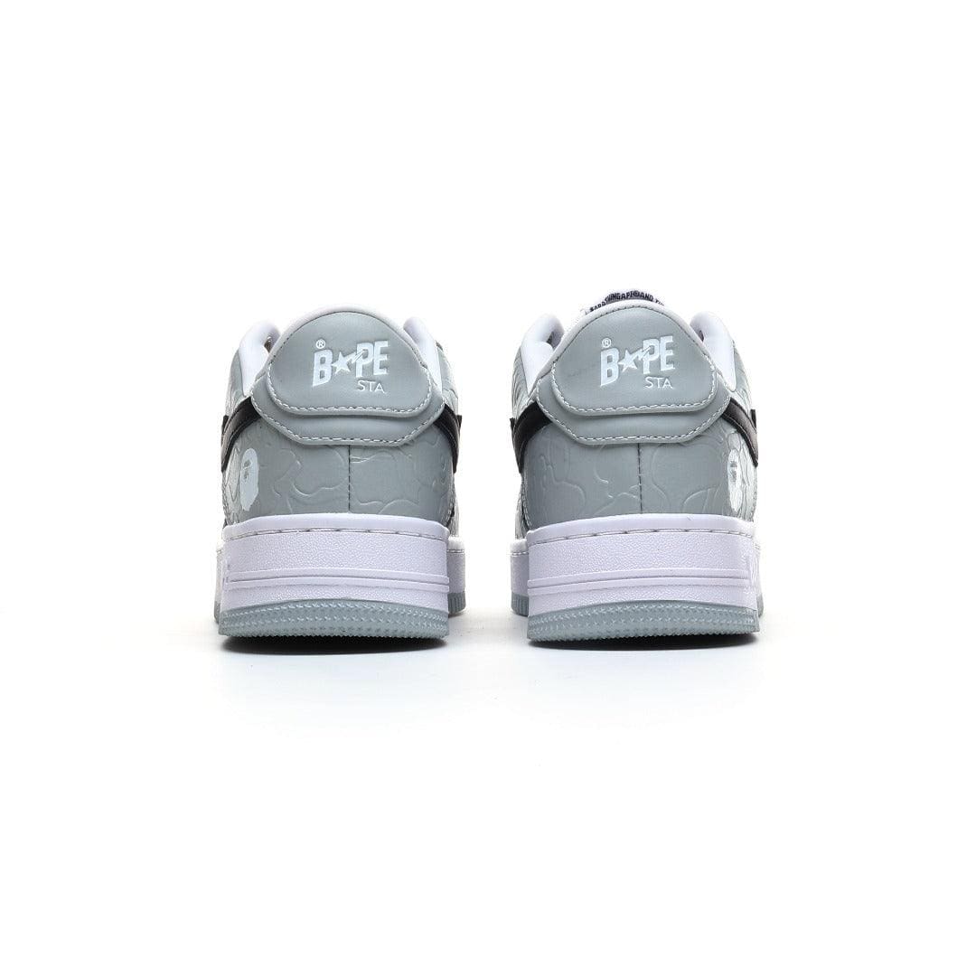 A Bathing Ape Bape Sta Low 'Grey Black' | Banlieue91