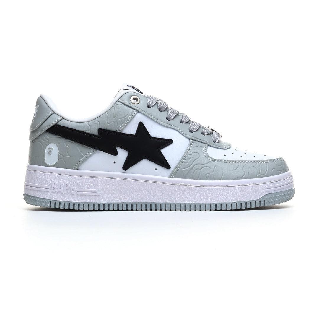 A Bathing Ape Bape Sta Low 'Grey Black' | Banlieue91