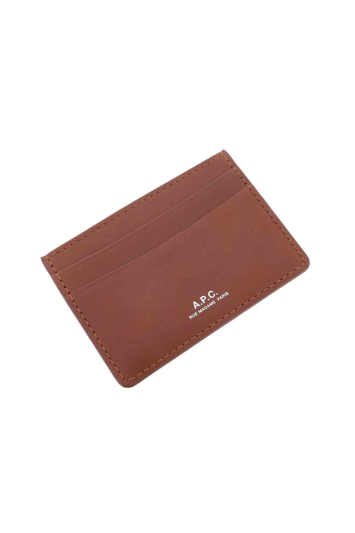 A.P.C. Mini Leather Card Holder | Banlieue91