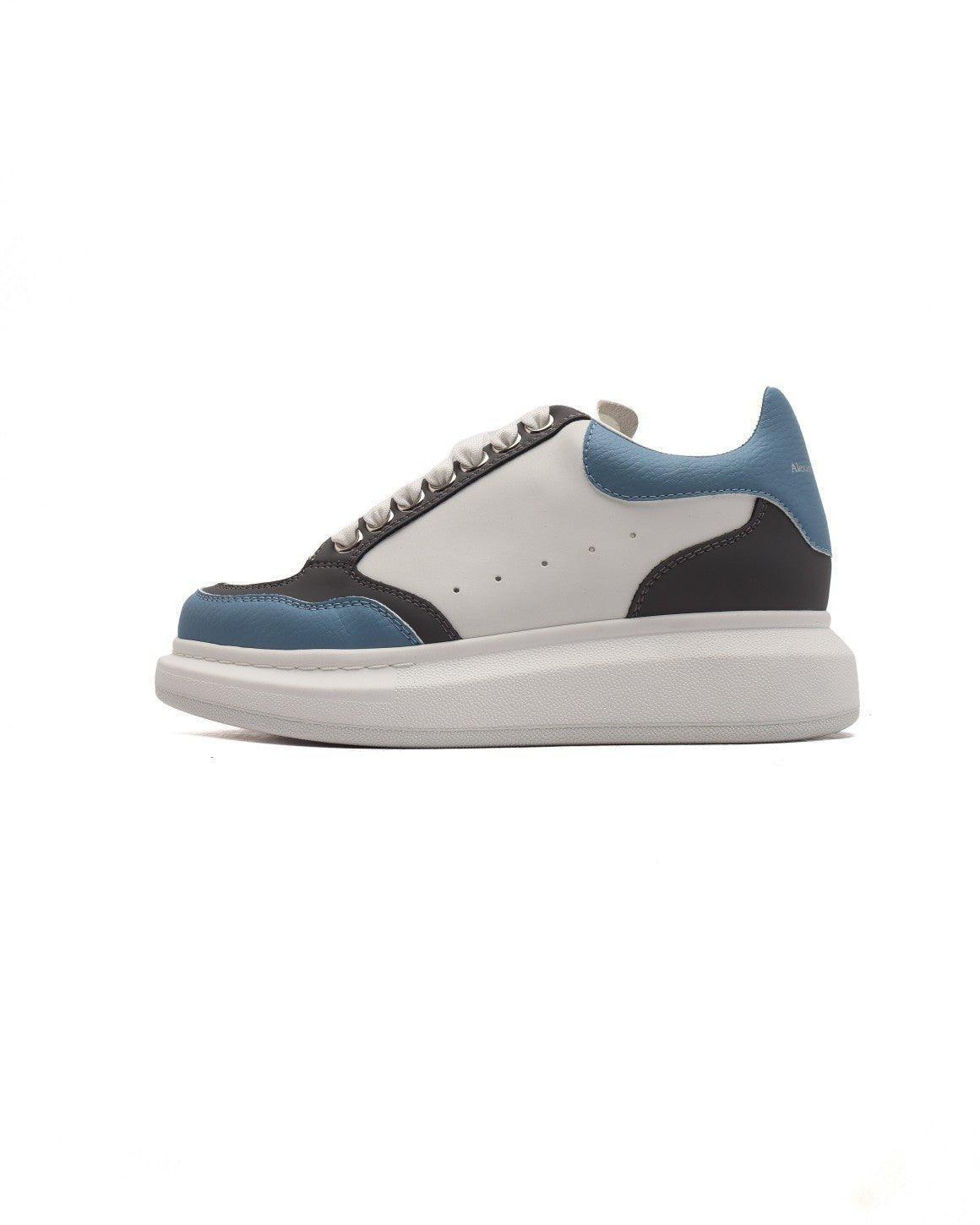 Alexander McQueen Men's Oversized Larry Leather Low-Top Sneakers - Banlieue91